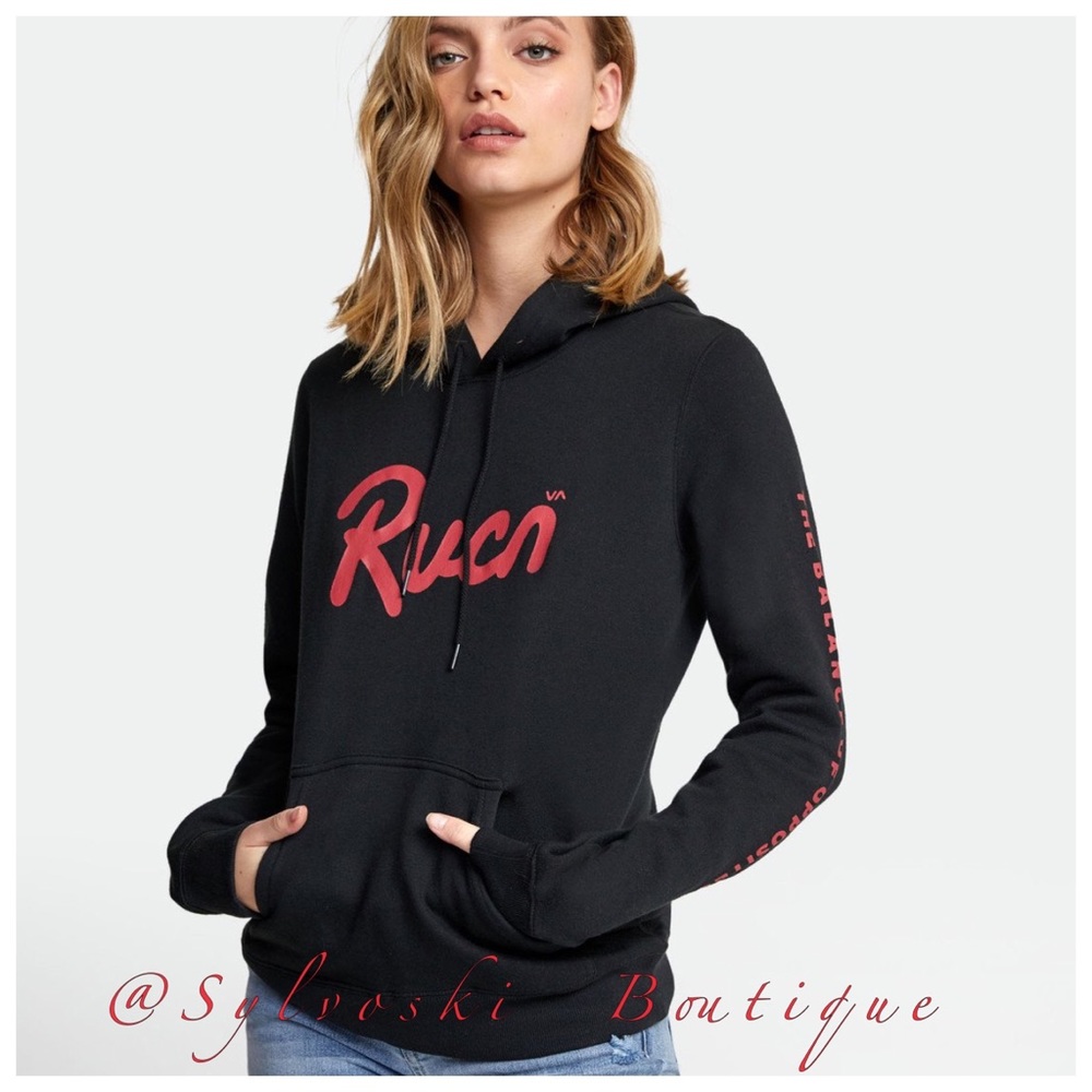 🔥RVCA FLOW HOOD NWT - Picture 5 of 9